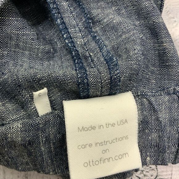 OTTO FINN Jane Wide Leg Crop linen pants - Picture 6 of 6